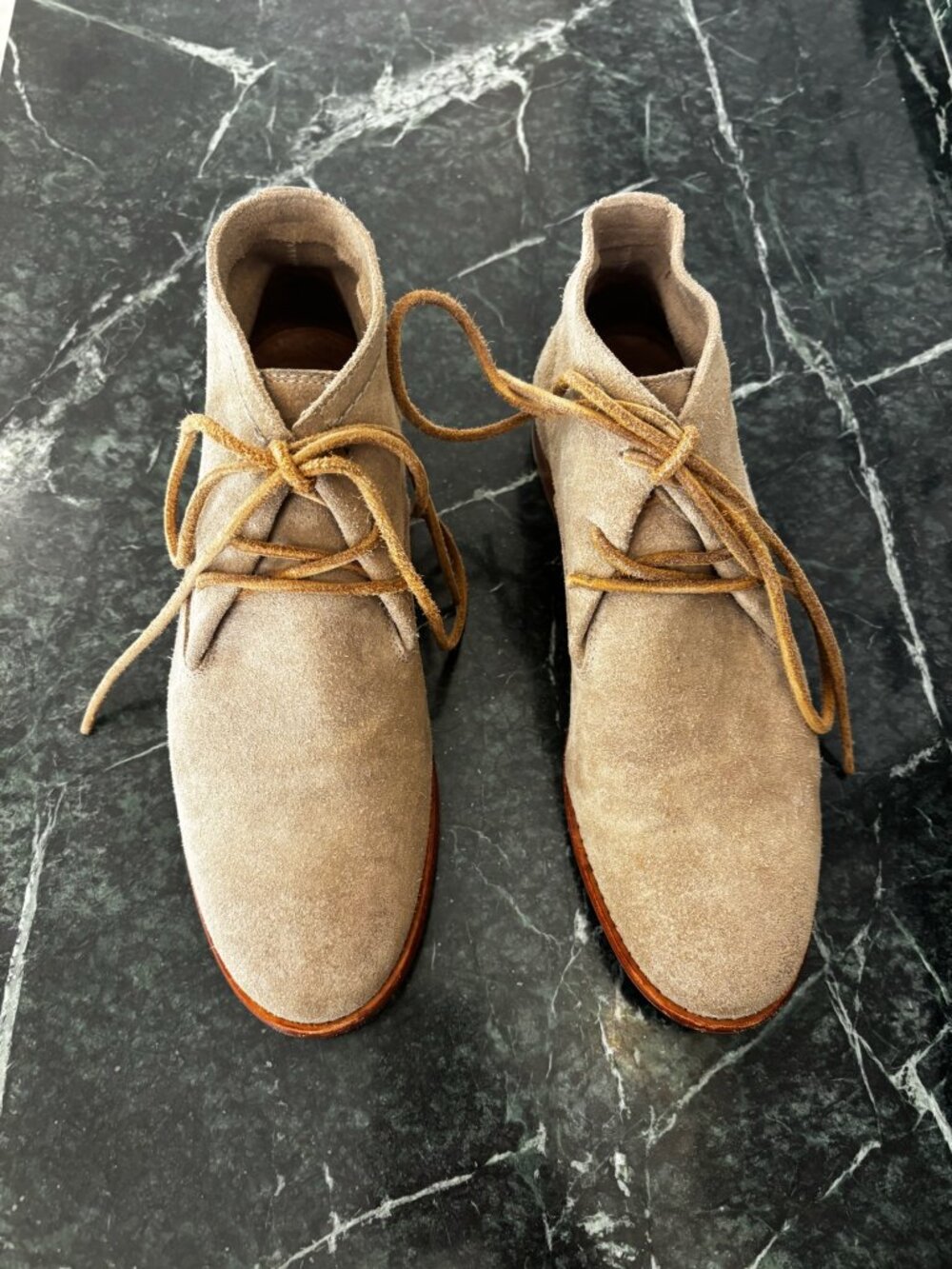 Frye Lace Up Leather Booties